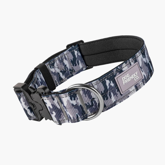 Tactical Dog Collar - Grey Camo