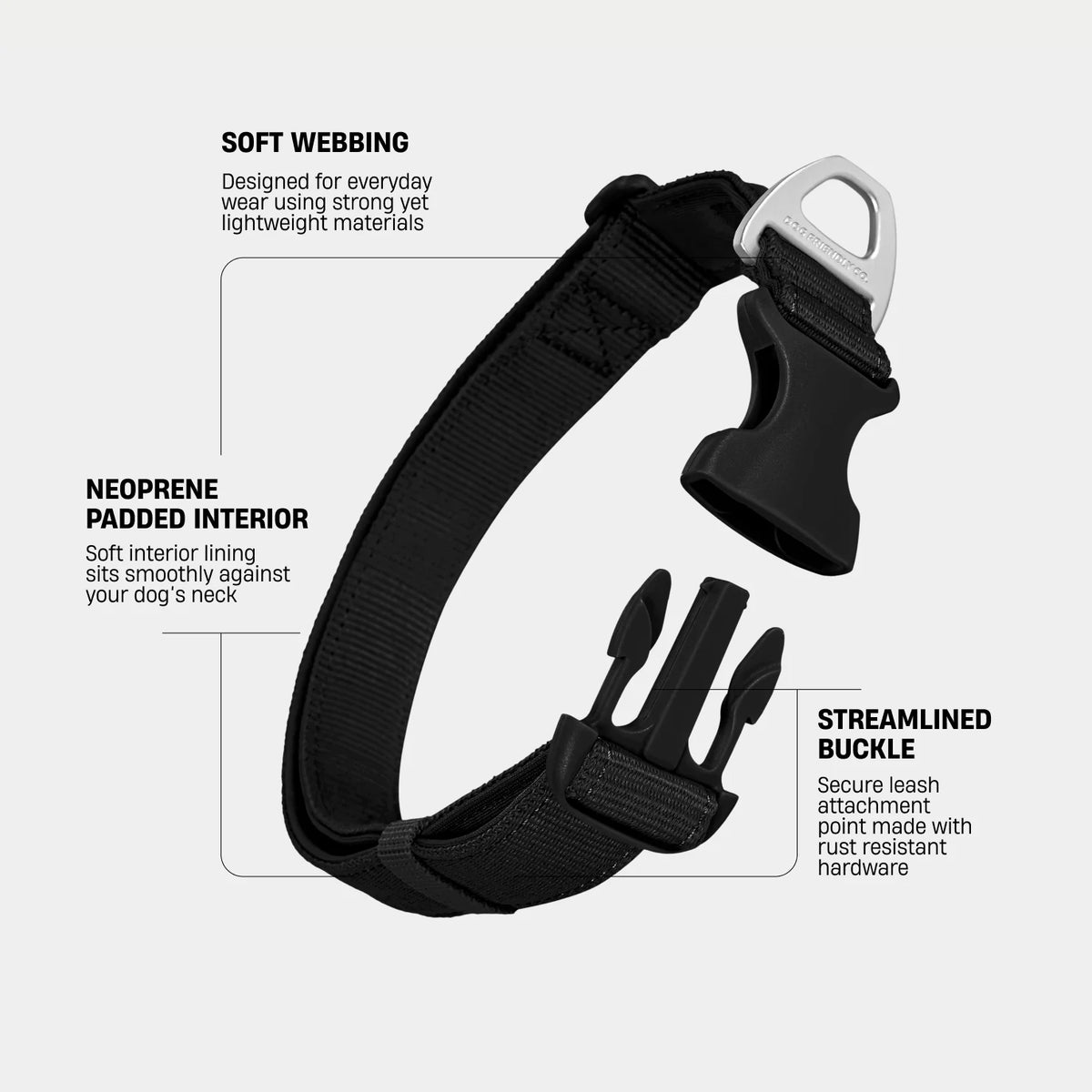 Essentials Collar - Black