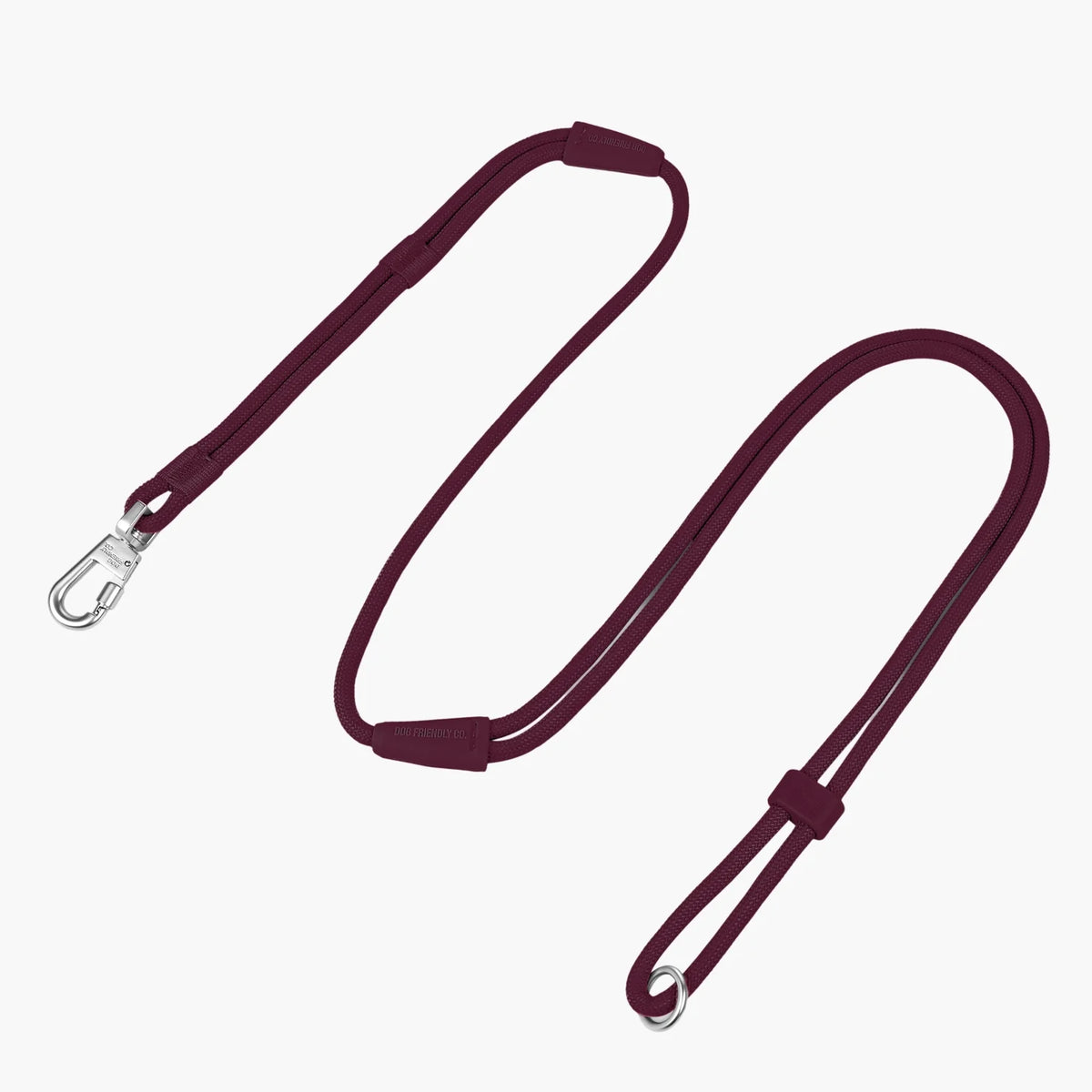 Hands Free Leash - Burgundy
