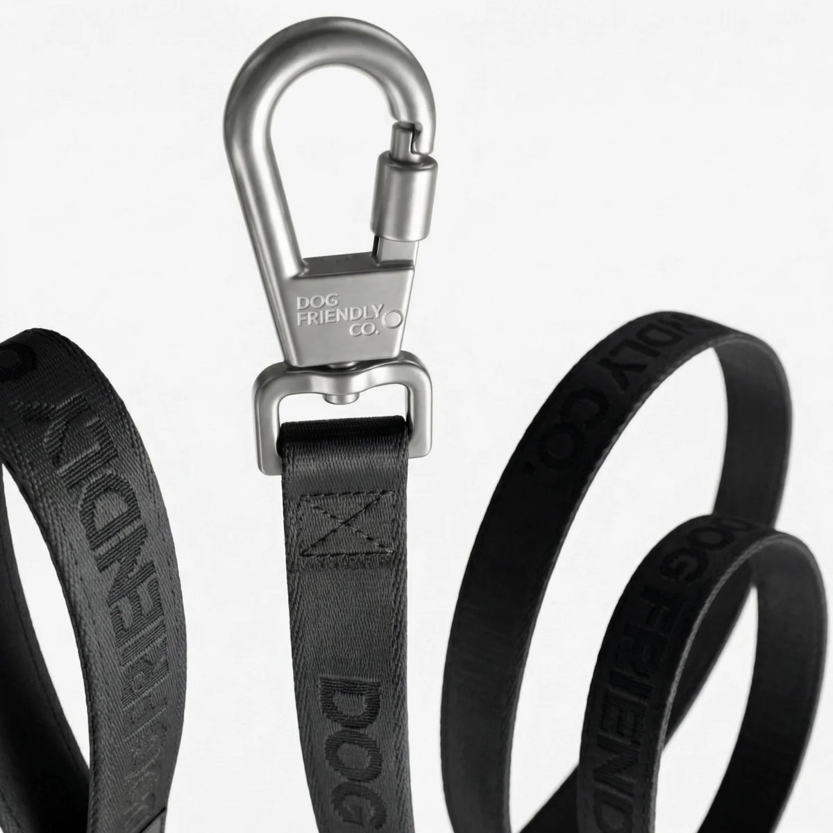 Long Dog Leash - Black
