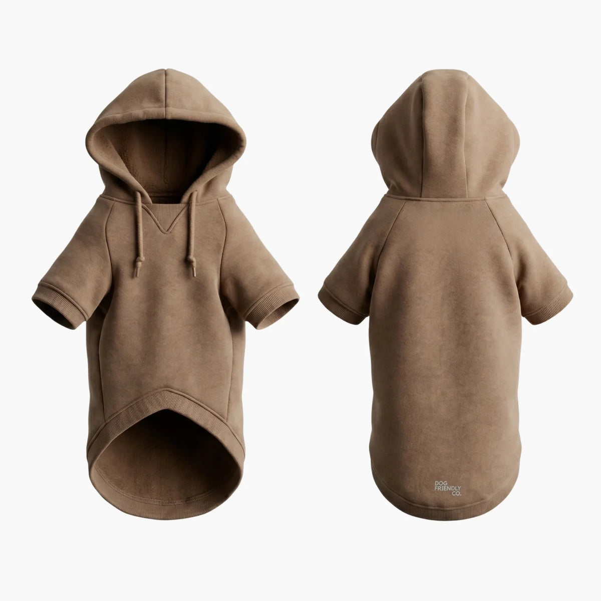 Signature Dog Hoodies - Brown