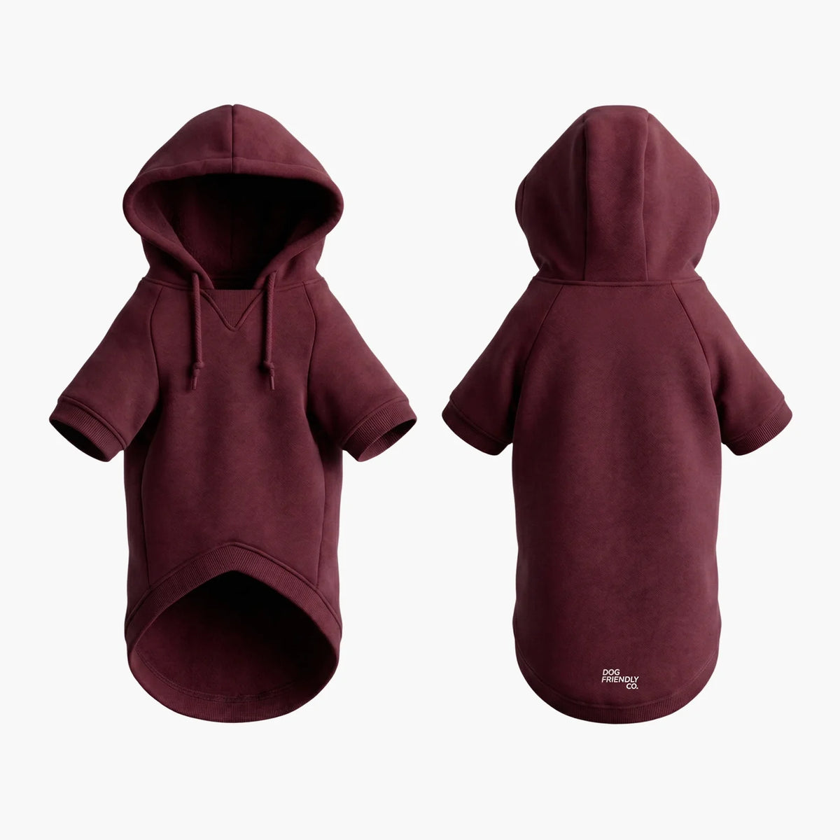 Signature Dog Hoodies - Maroon