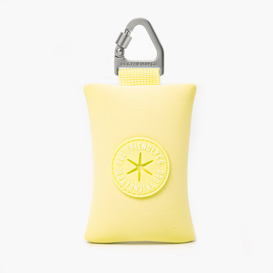 Dog Poop Bag Holder - Yellow