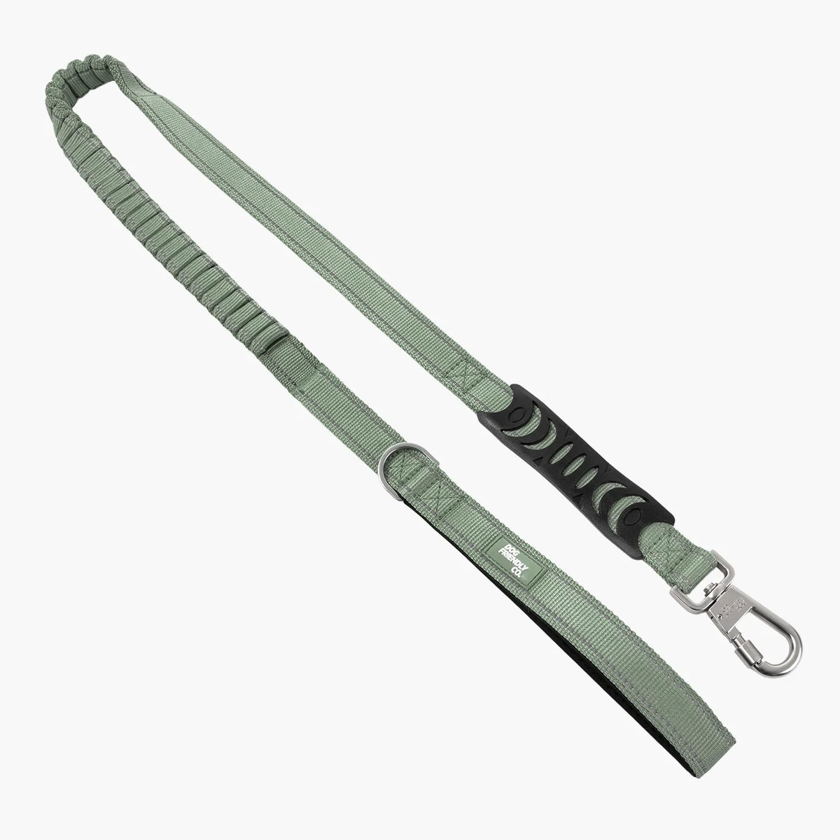 Bungee Dog Leash - Khaki