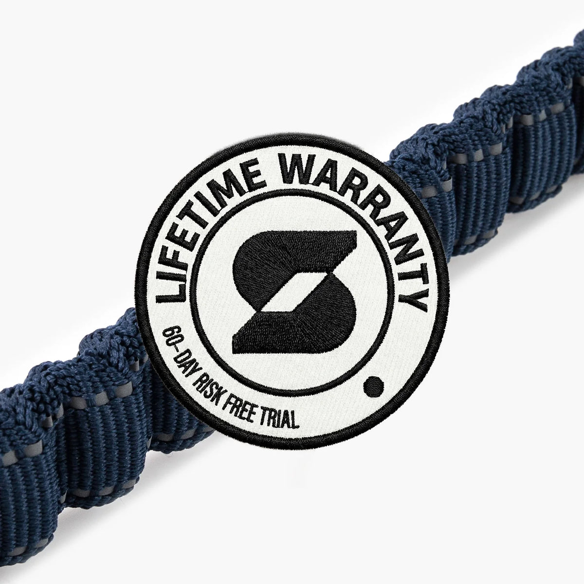Bungee Dog Leash - Navy Blue