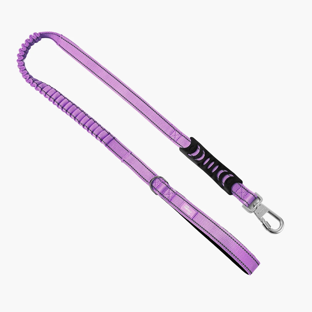 Bungee Dog Leash - Purple