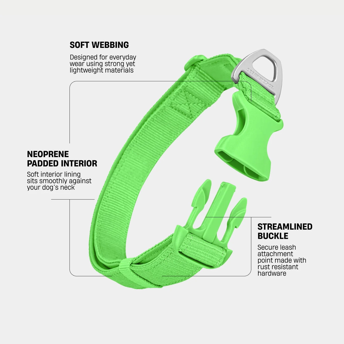 Essentials Collar - Neon Green