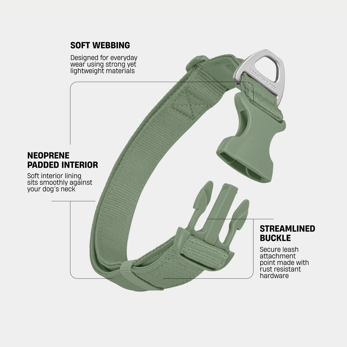 Essentials Collar - Khaki