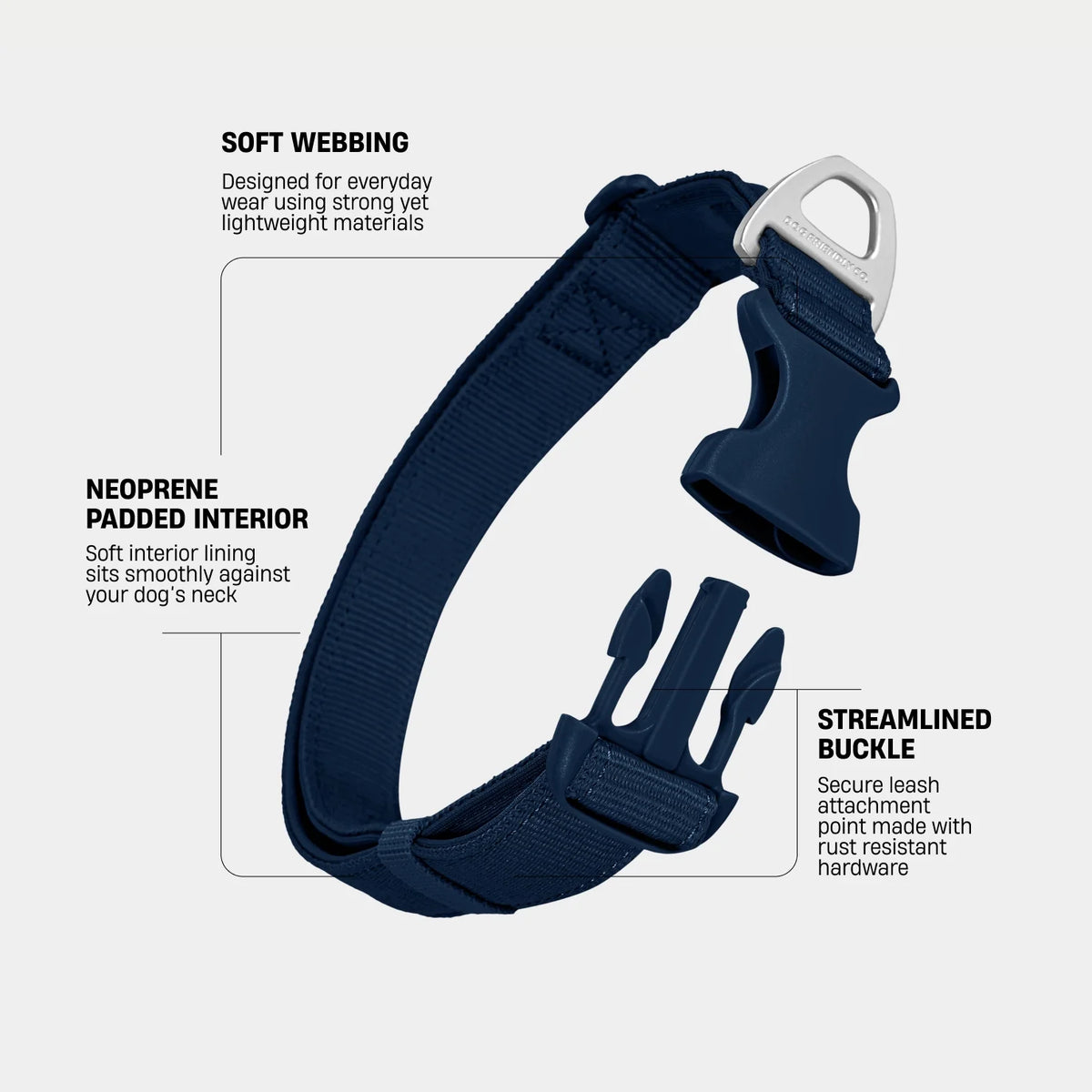 Essentials Collar - Navy Blue