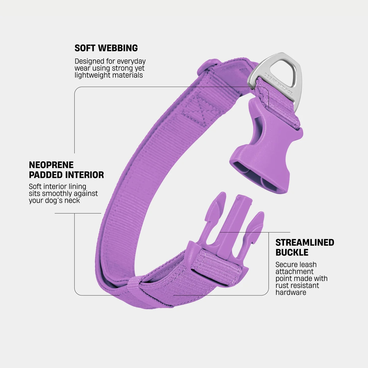 Essentials Collar - Purple