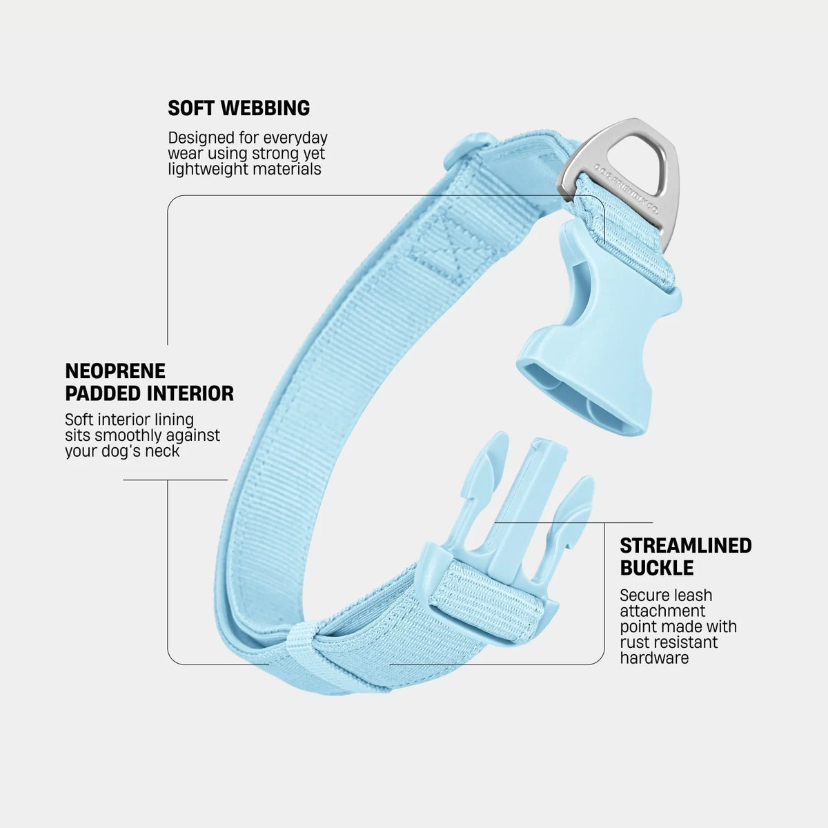 Essentials Collar - Sky Blue