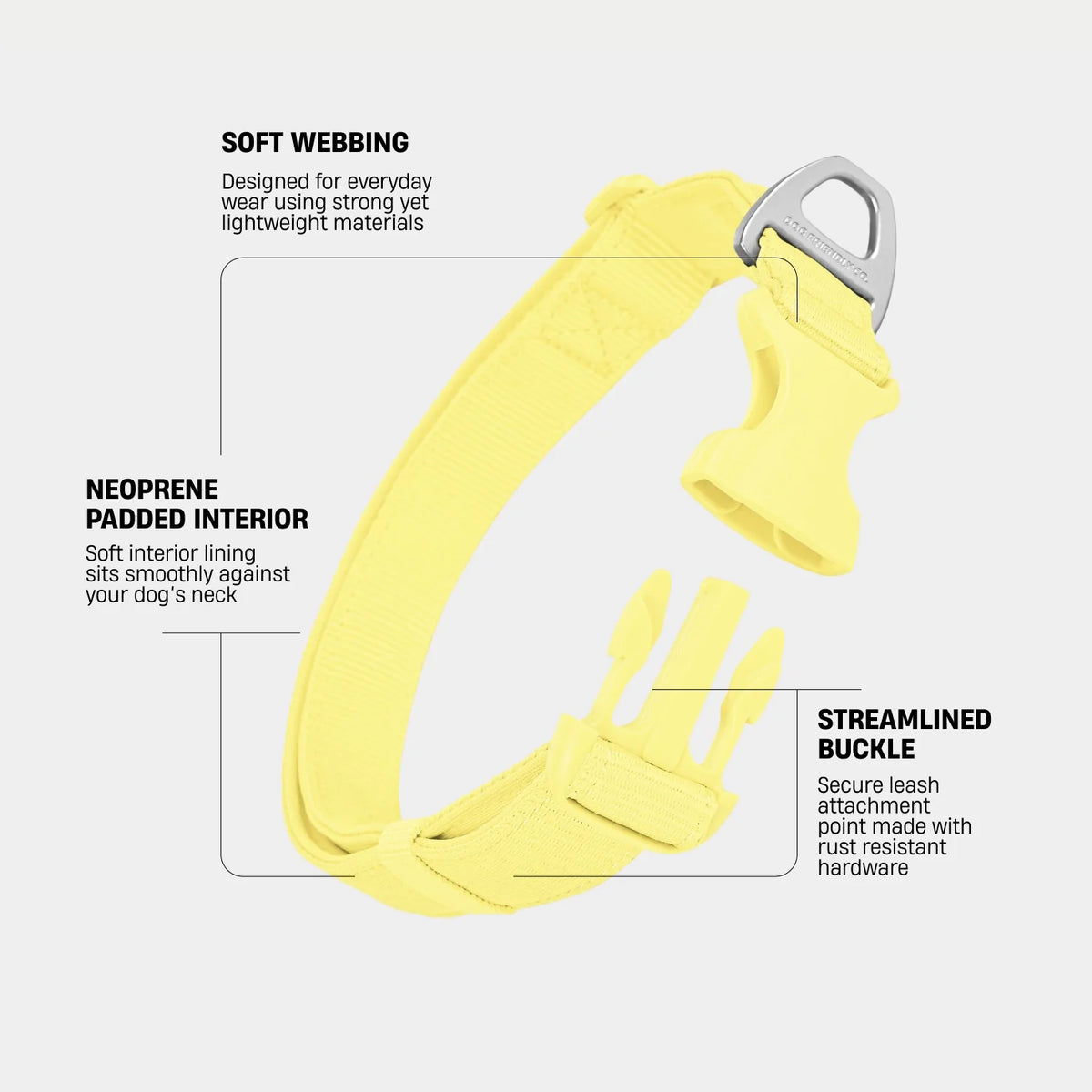 Essentials Collar - Yellow