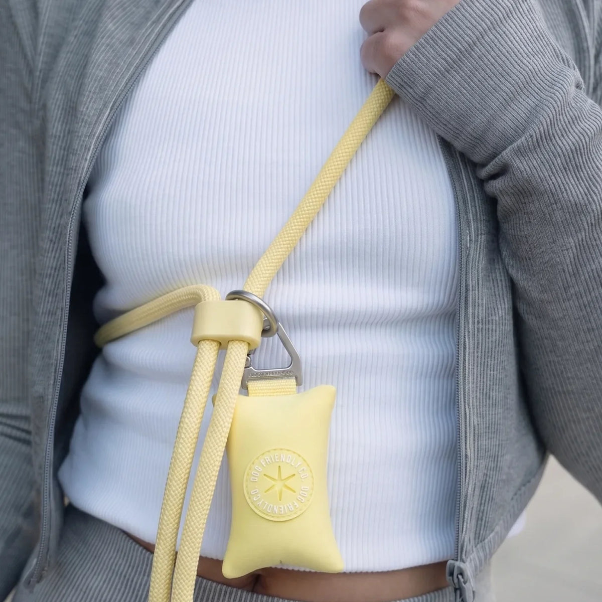 Hands Free Leash - Yellow