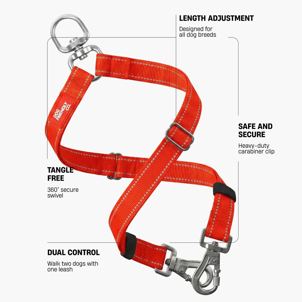 Leash Splitter - Red