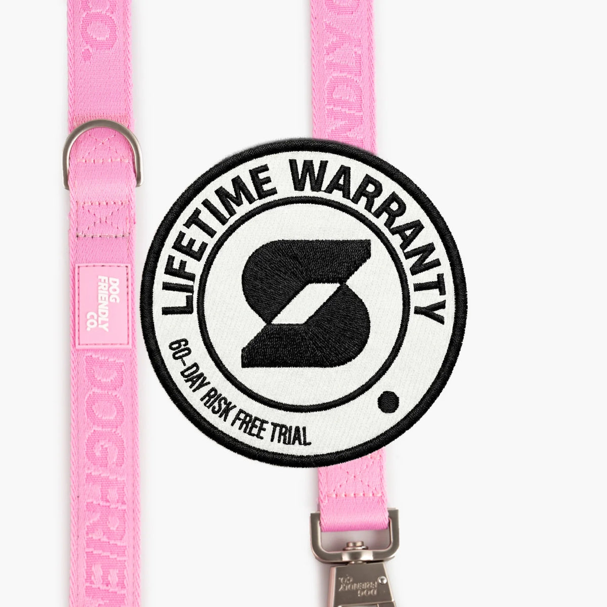 Long Dog Leash - Pink