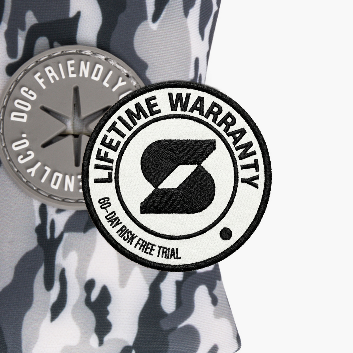 Dog Poop Bag Holder - Grey Camo