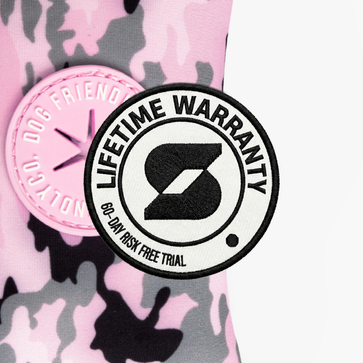 Dog Poop Bag Holder - Pink Camo