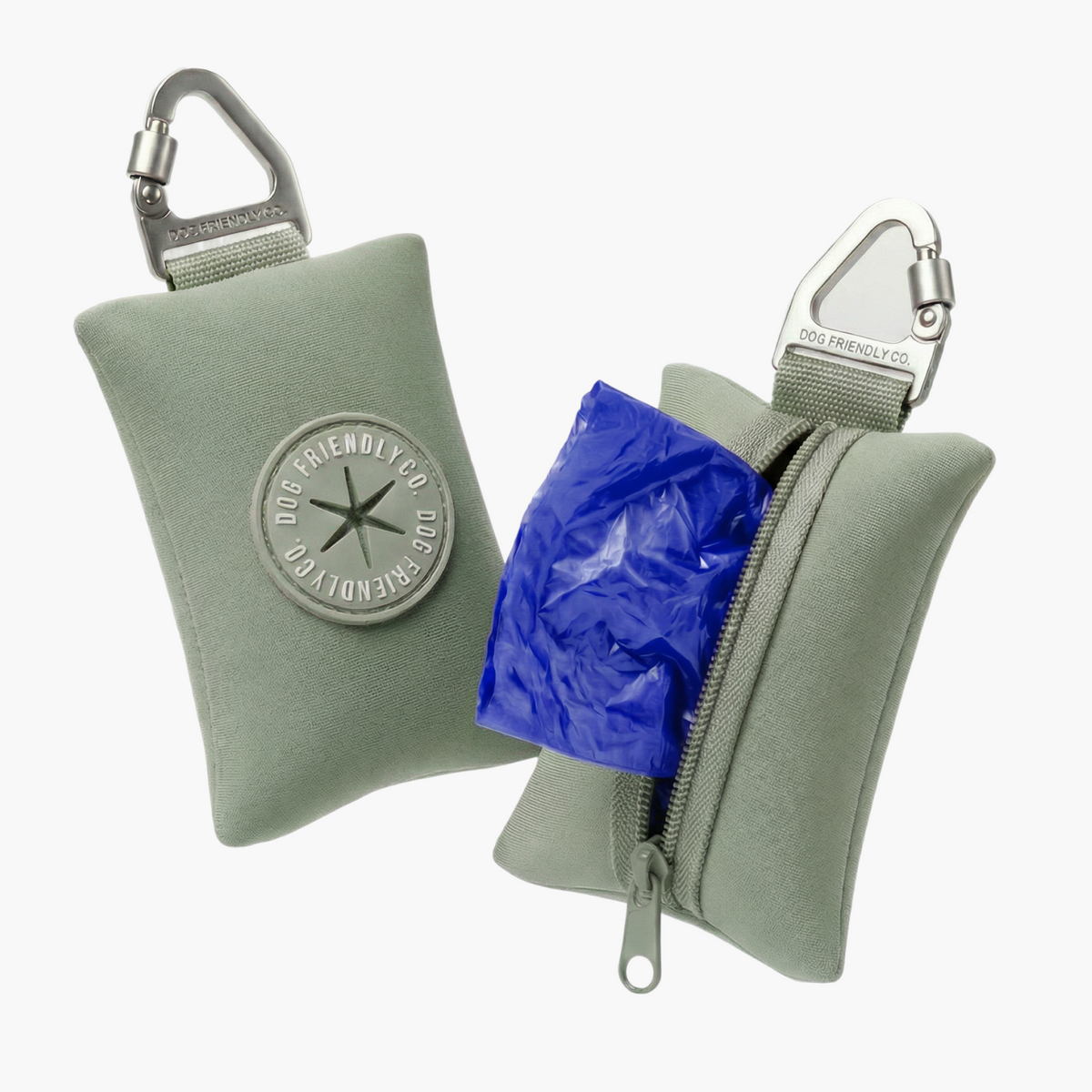 Dog Poop Bag Holder - Khaki