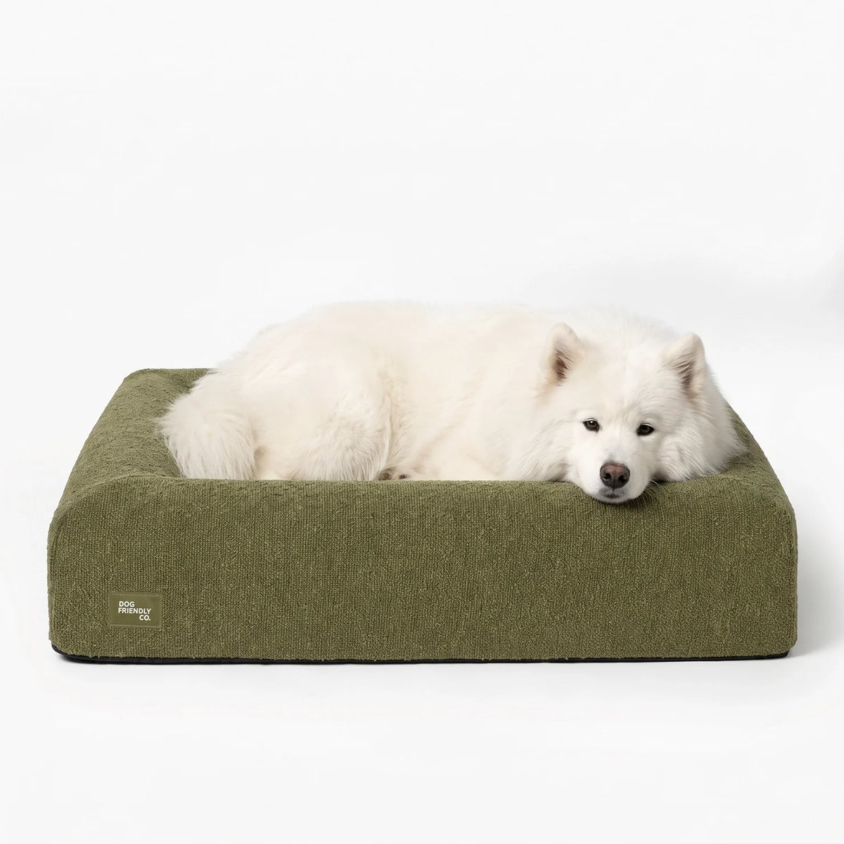 Bouclé Bed Replacement Cover - Green Bouclé