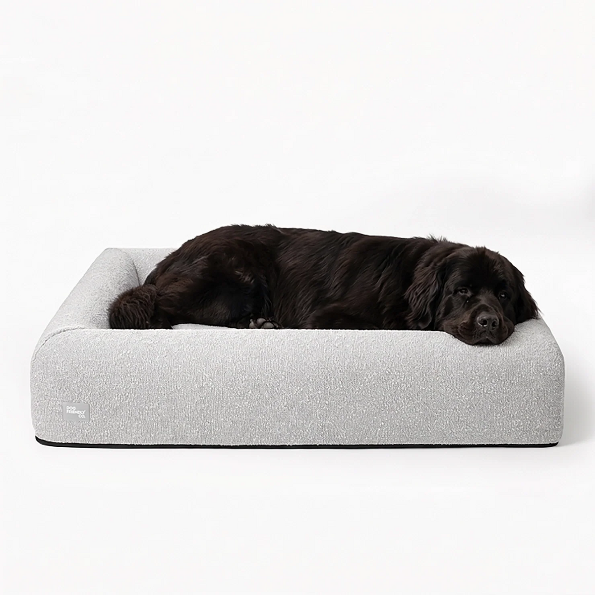 Bouclé Bed Replacement Cover - Grey Bouclé