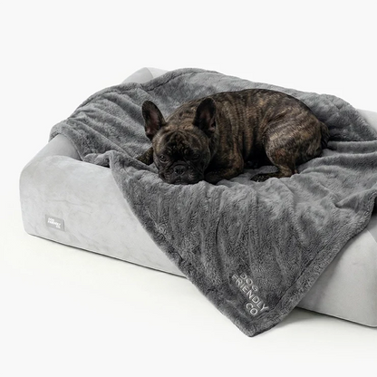Premium Orthopedic Memory Foam Dog Bed - Grey (Large) (LP)