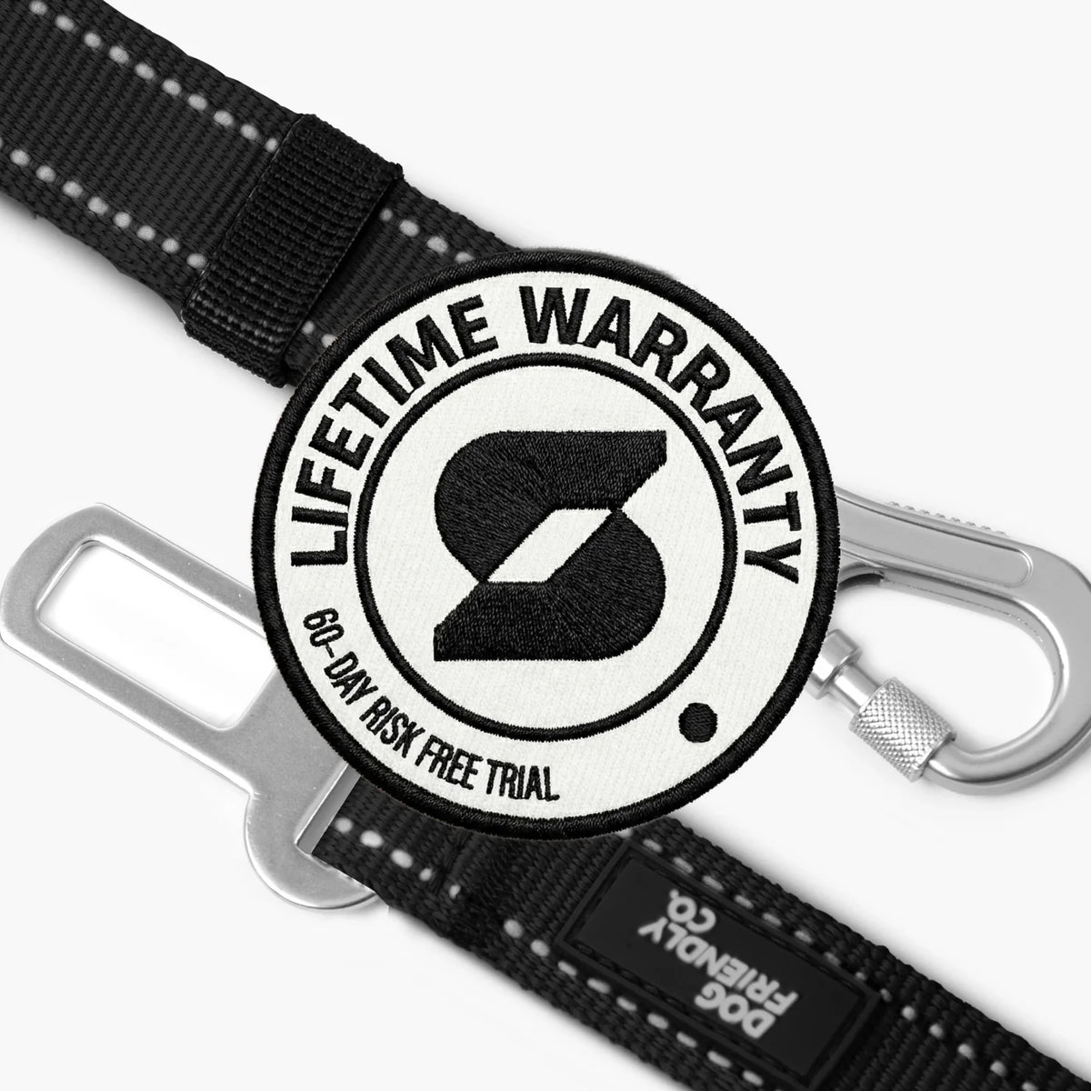 Dog Seat Belt - Black
