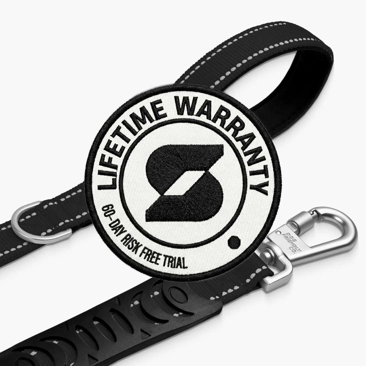Short Trainer Dog Leash - Black