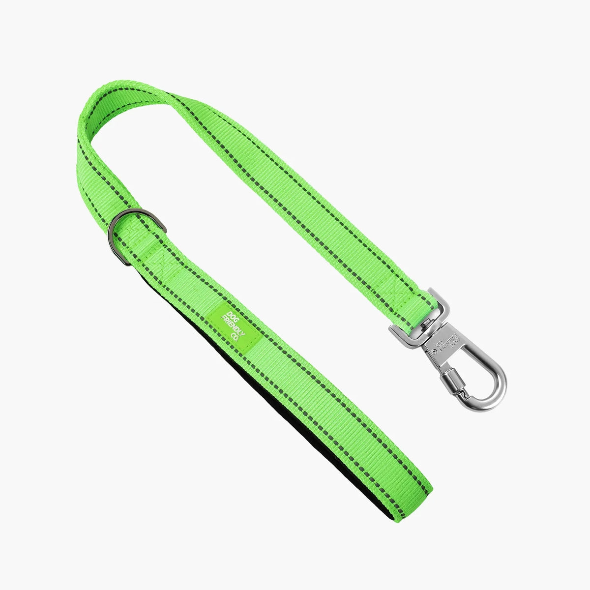 Short Trainer Dog Leash - Neon Green