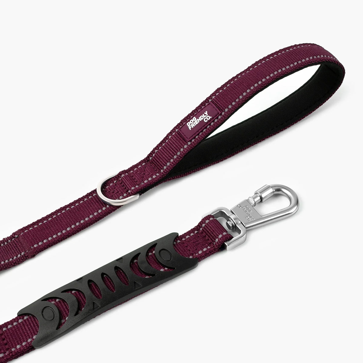 Short Trainer Dog Leash - Burgundy