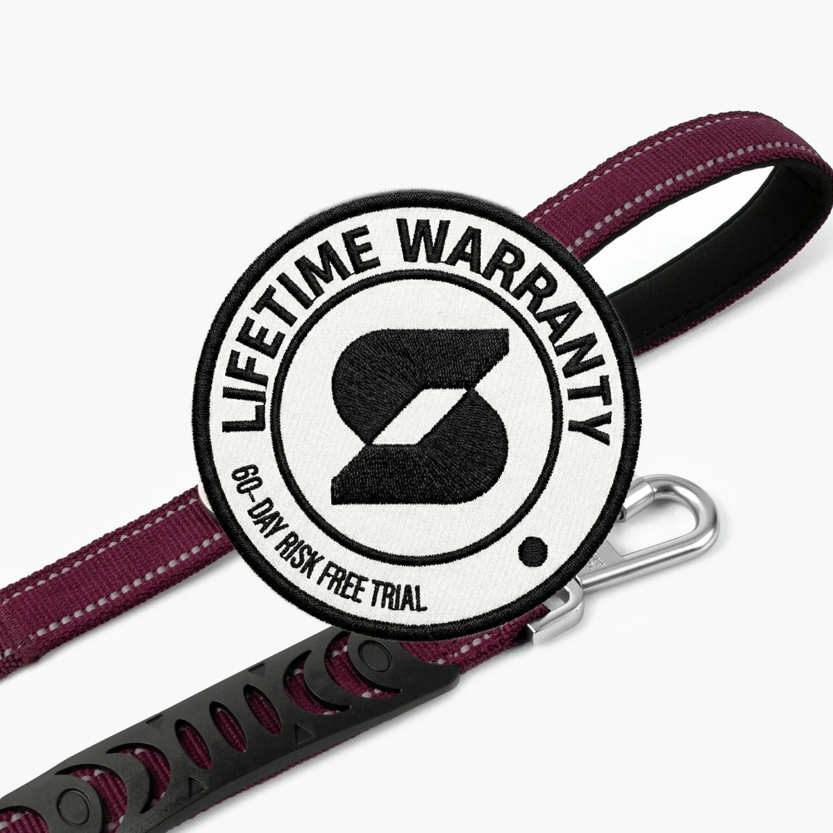 Short Trainer Dog Leash - Burgundy