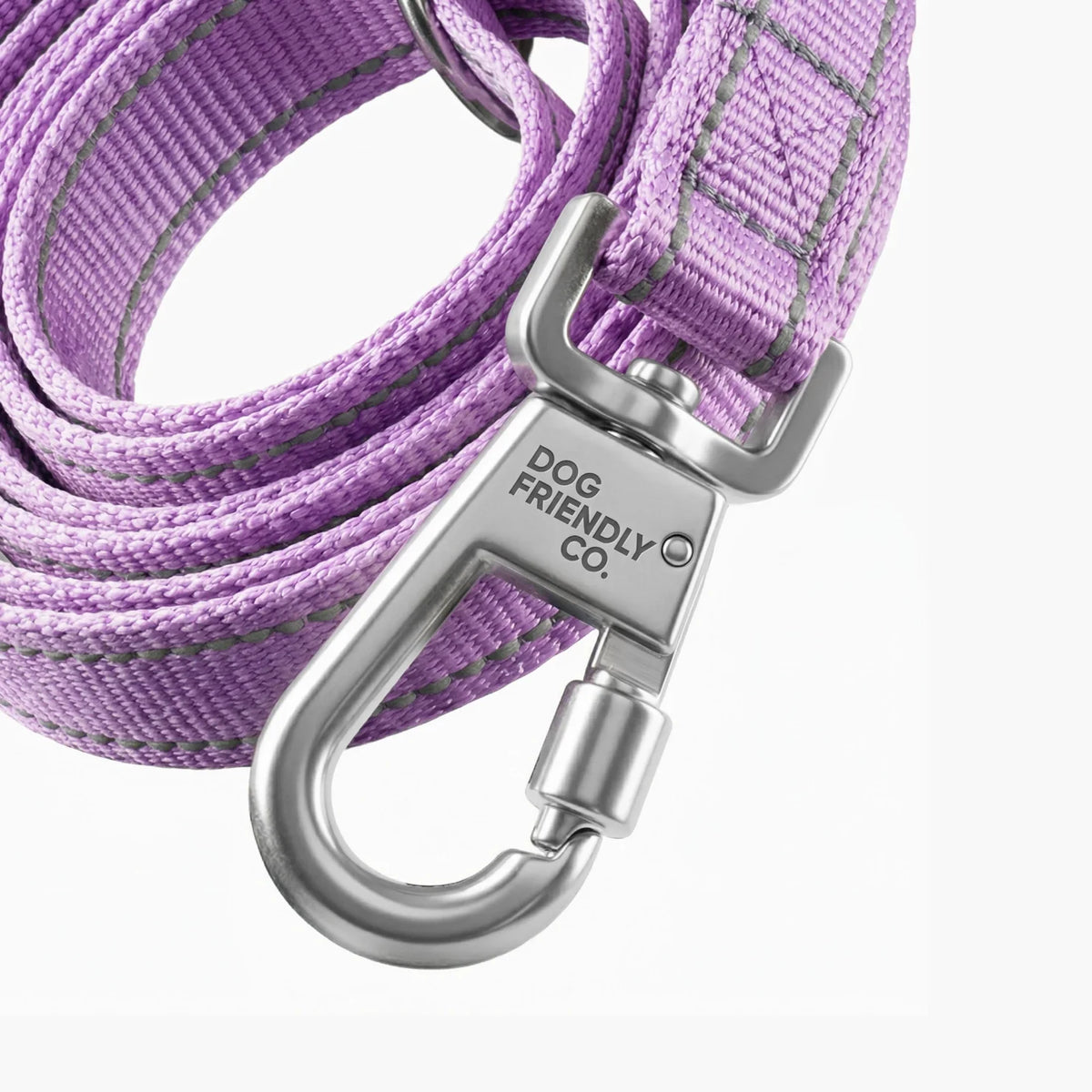 Short Trainer Dog Leash - Purple
