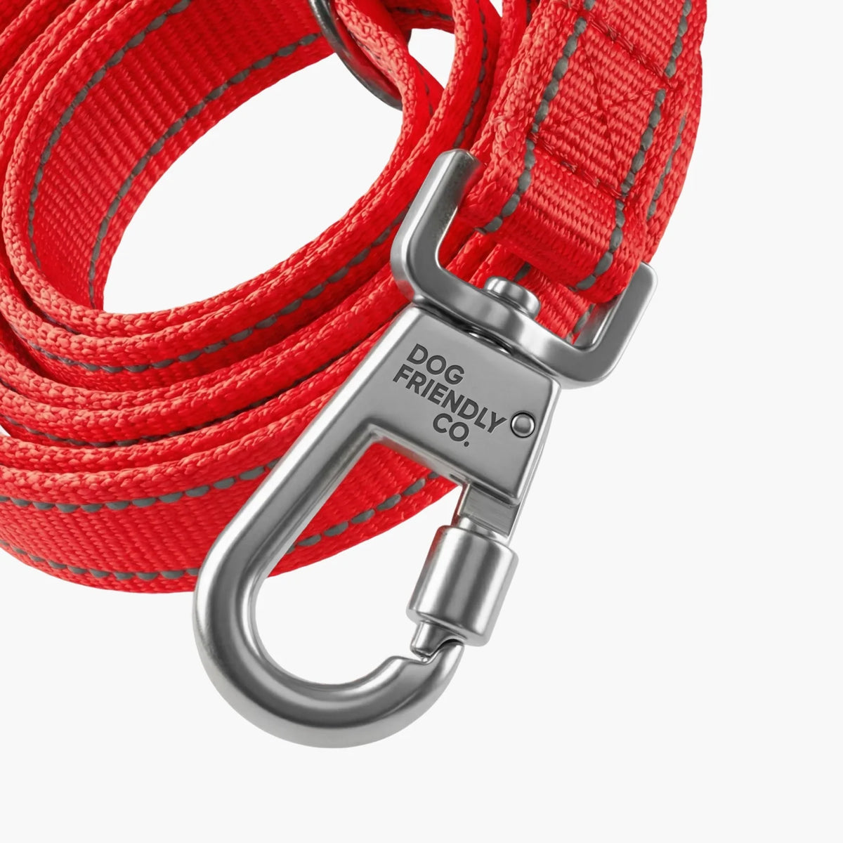 Short Trainer Dog Leash - Red