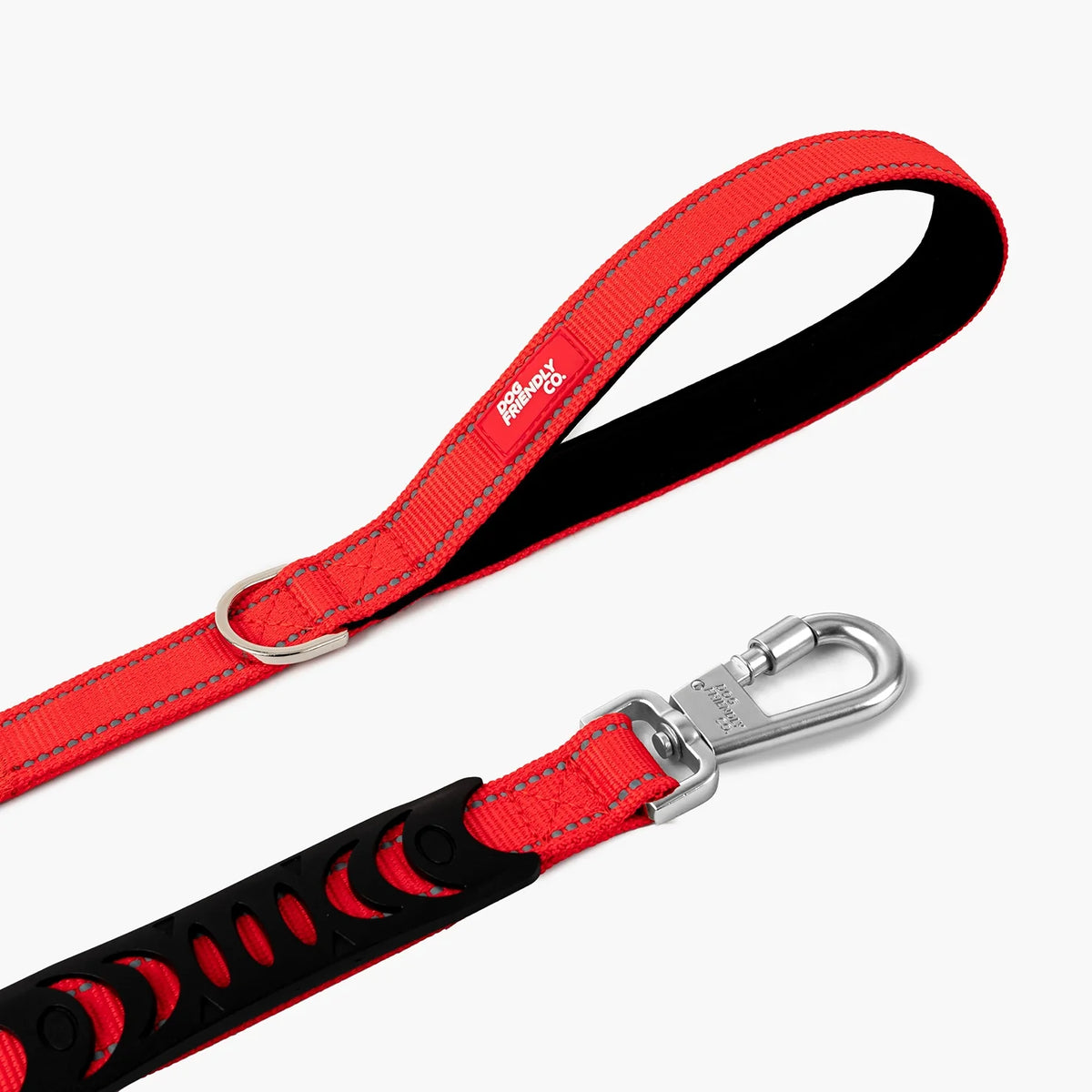 Short Trainer Dog Leash - Red