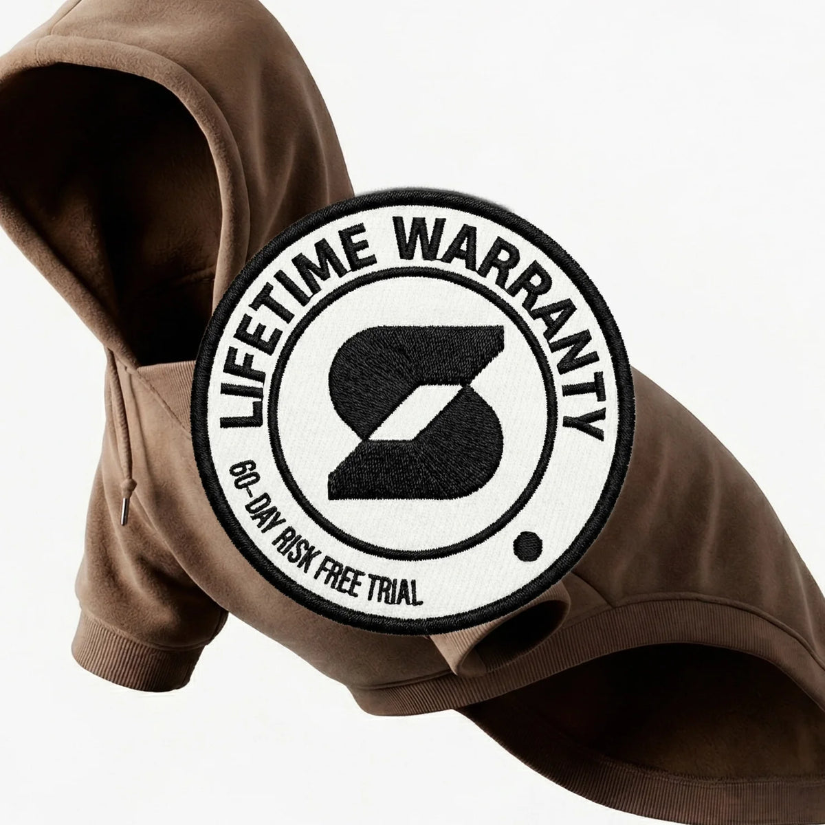 Signature Dog Hoodies - Brown