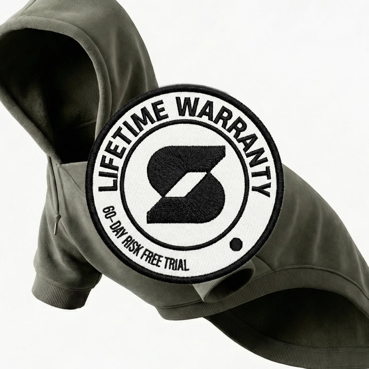 Signature Dog Hoodies - Khaki