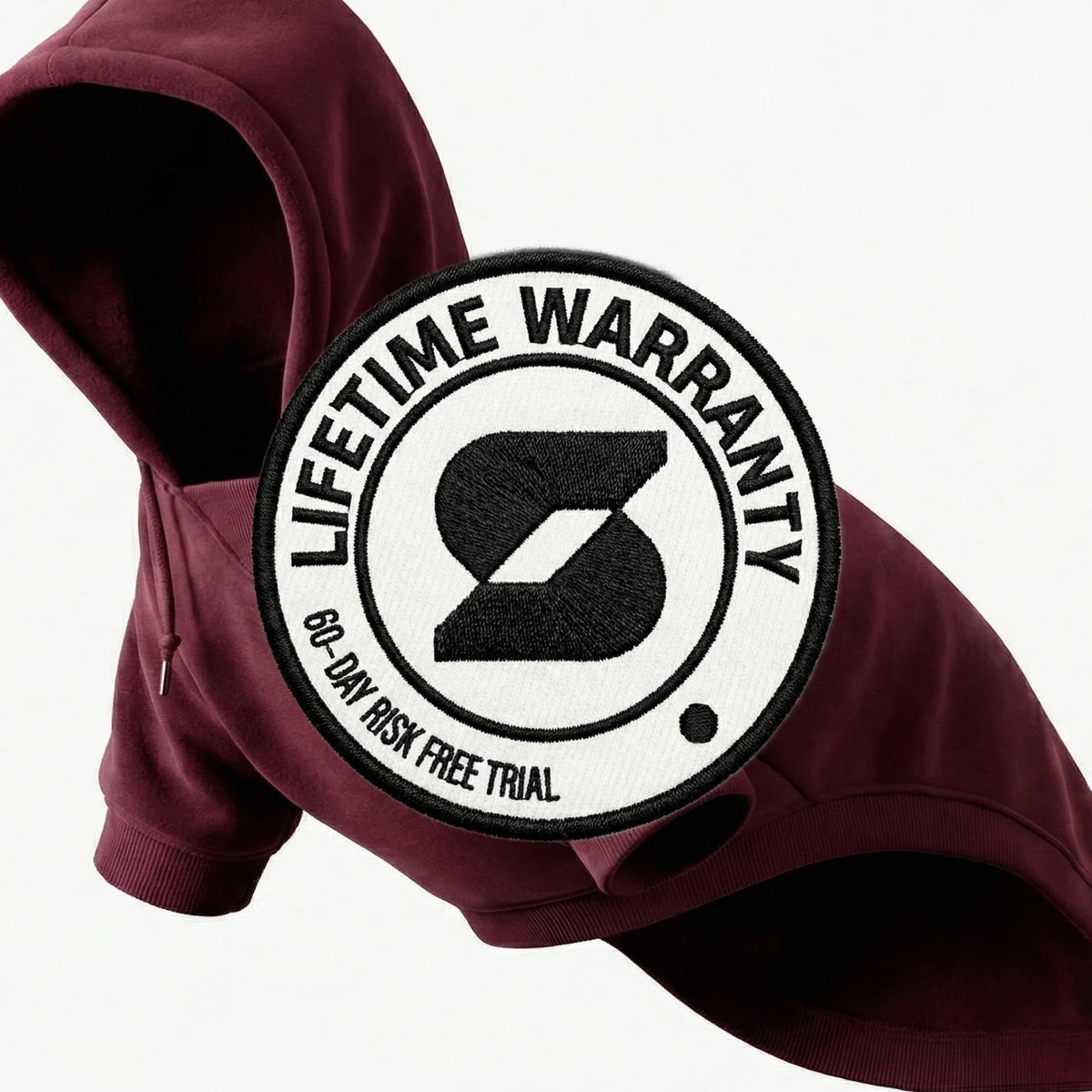 Signature Dog Hoodies - Maroon