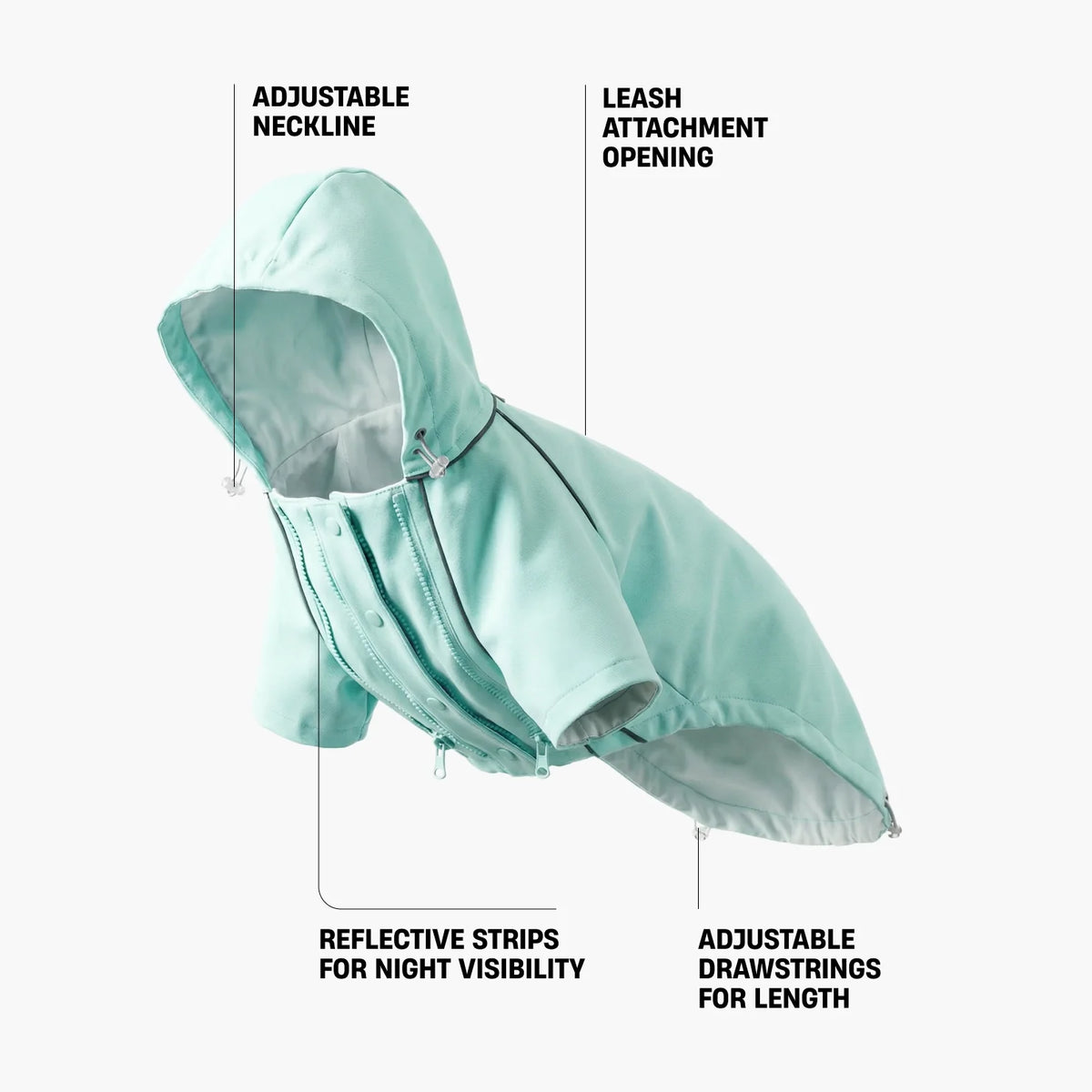 Storm Pro Raincoat - Sky Blue
