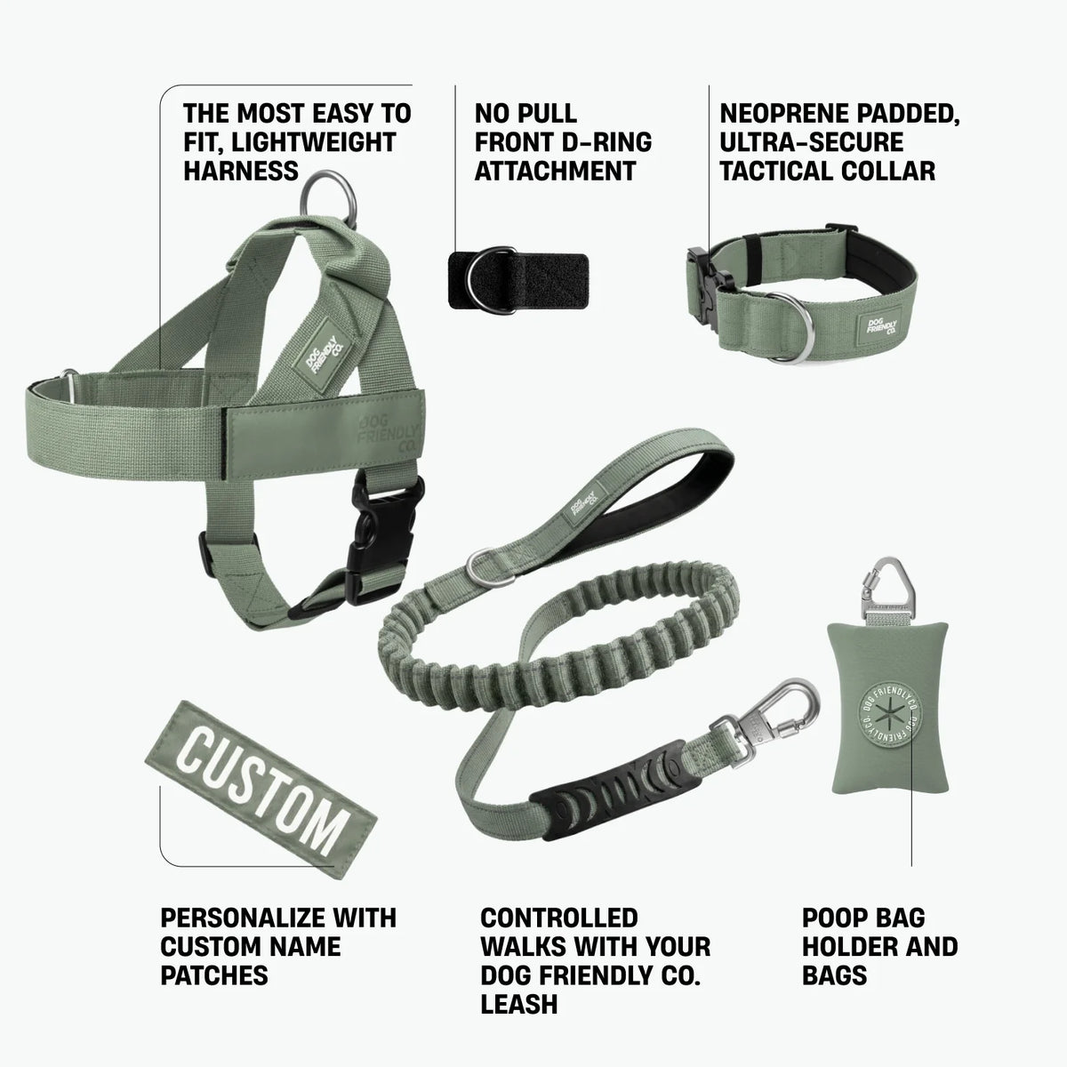 Ultimate No-Pull Bundle - Khaki