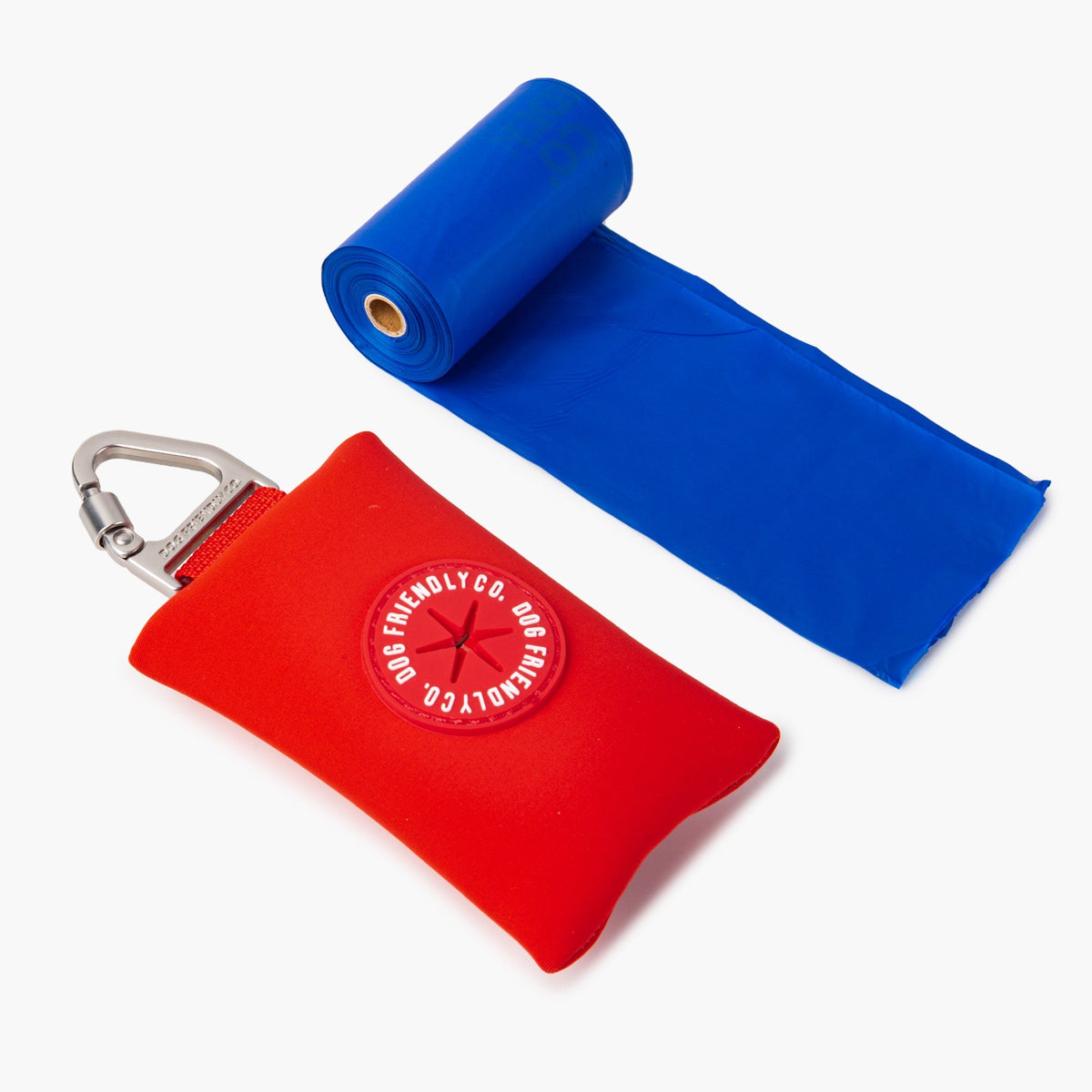 Dog Poop Bag Holder - Red